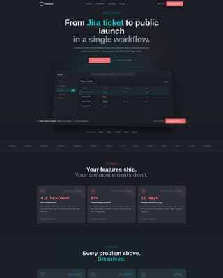 Product Launch & Pre-Launch Reviews Website Template