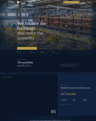 Lien - Powerful Industrial Landing Page Template