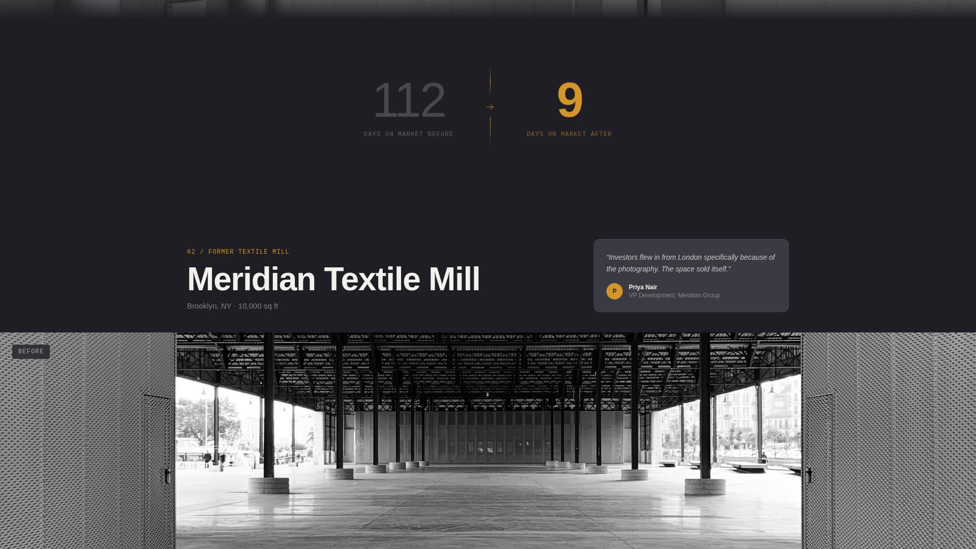 Staged - Transformative Industrialwarehouse Landing Page Template