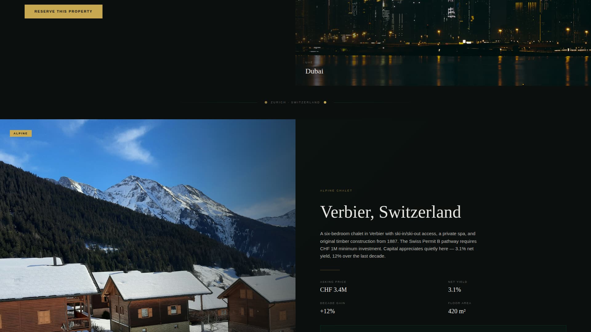 Parcel - Immersive Brokerage Landing Page Template