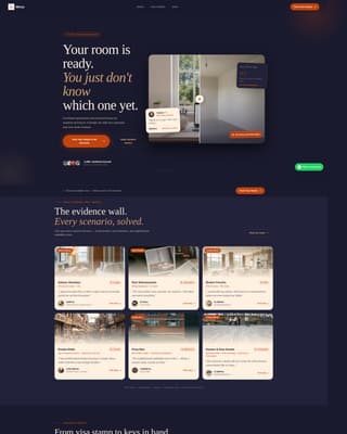 Mesa - Immersive Studenthousing Landing Page Template