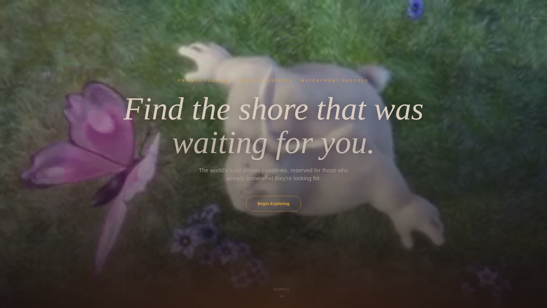 Shoreline - Immersive Waterfront Landing Page Template