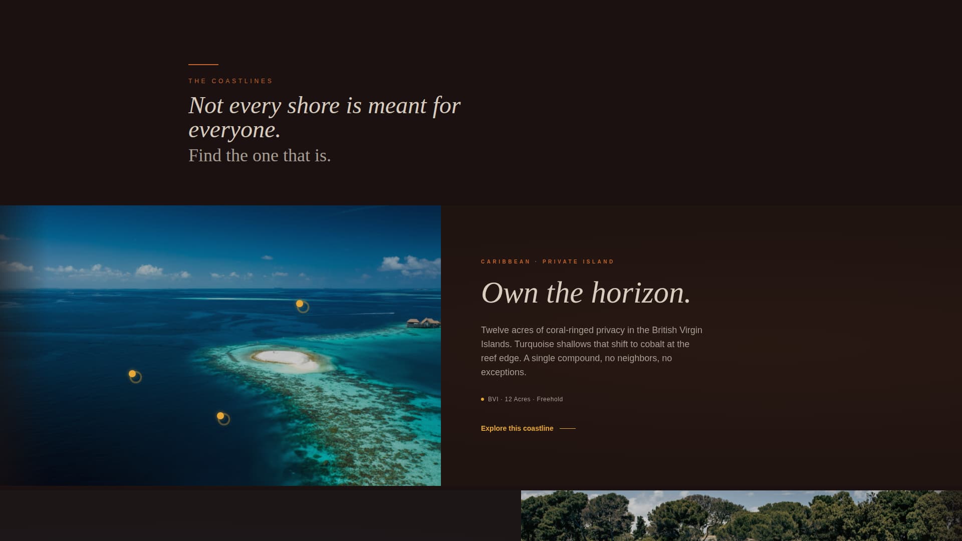 Shoreline - Immersive Waterfront Landing Page Template