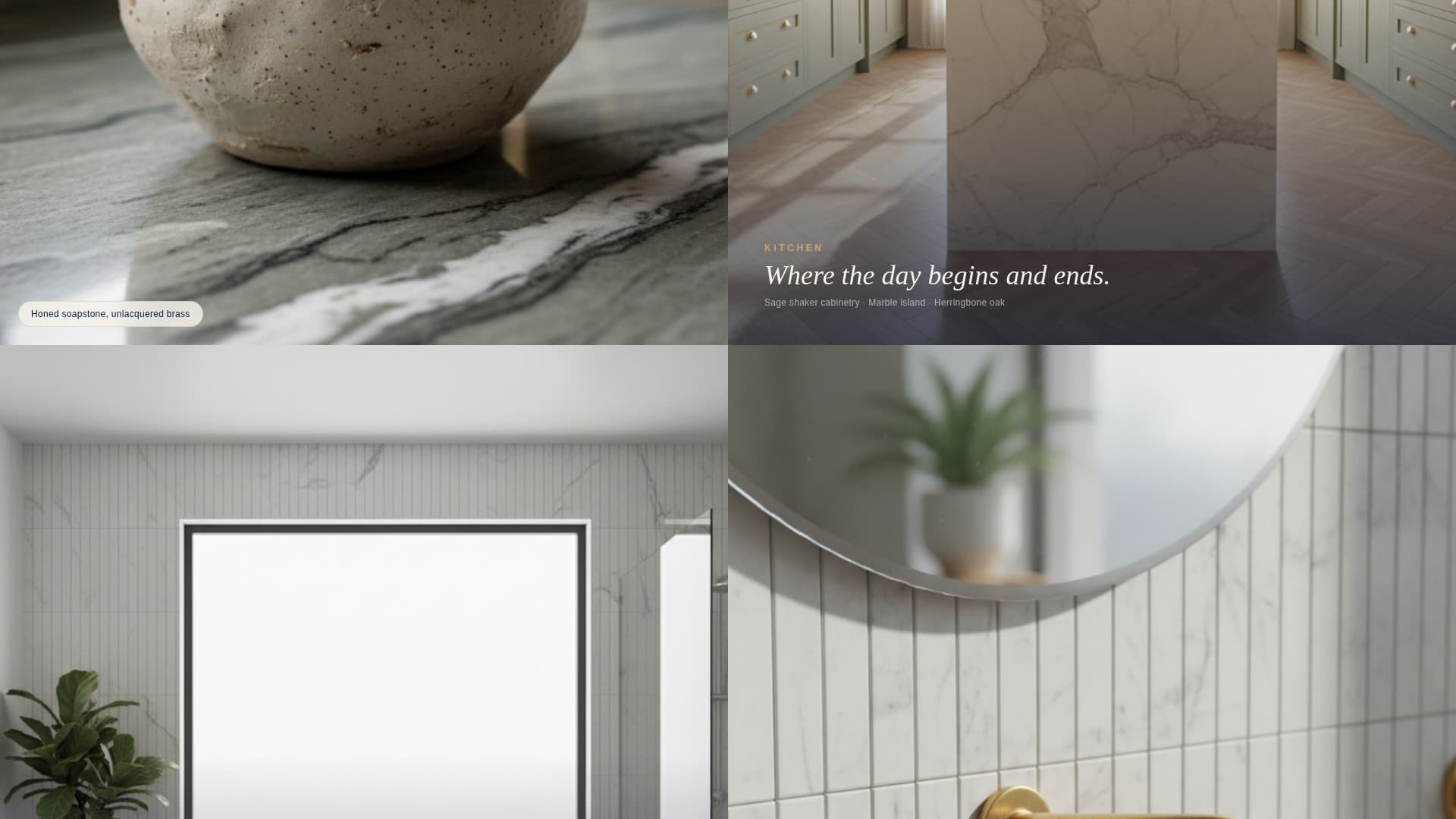 Hearth - Pastoral Kitchen Landing Page Template