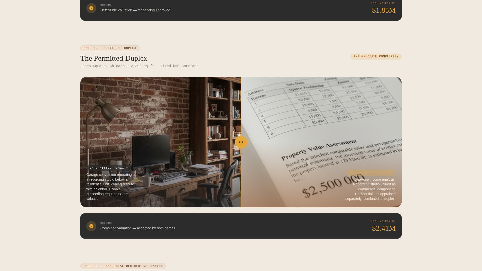 Appraise - Authoritative Livework Landing Page Template