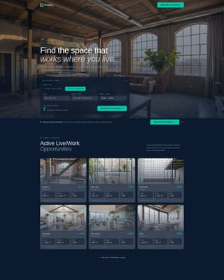 Dualkey - Premium Livework Landing Page Template