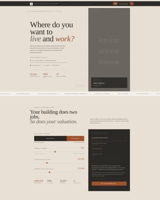 Dwell - Mixeduse Mortgage Landing Page Template