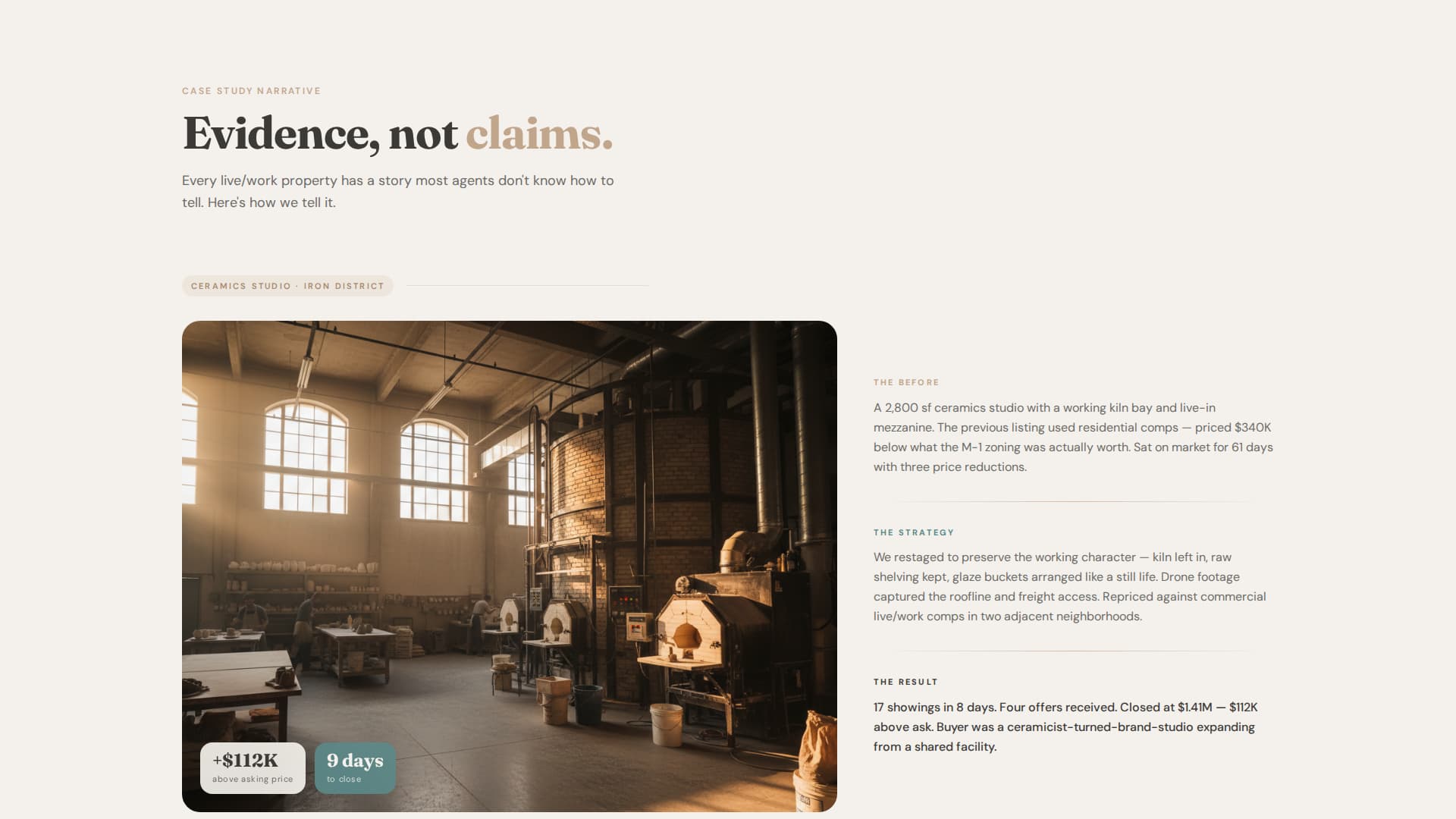 Loft - Curated Livework Landing Page Template
