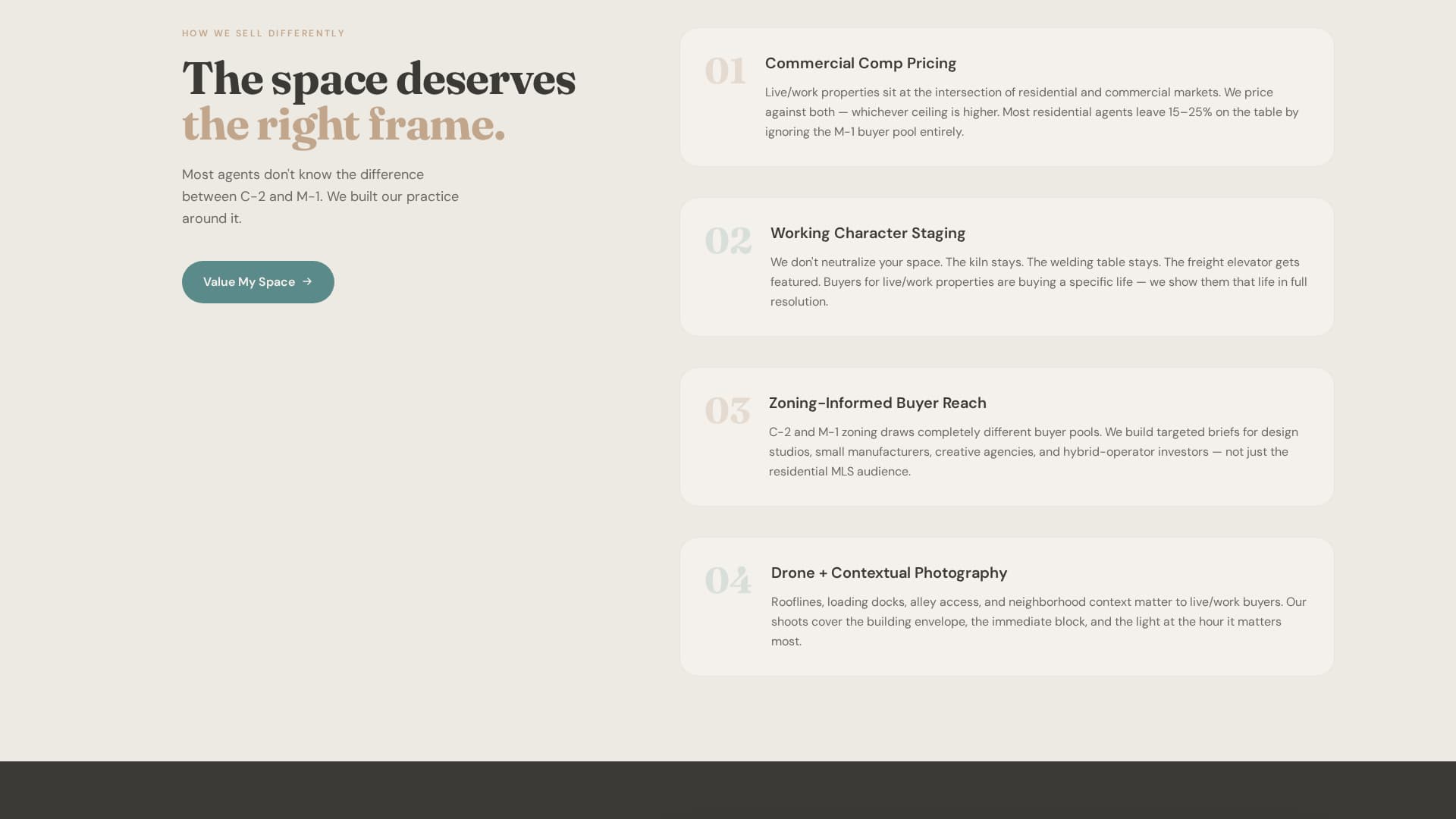 Loft - Curated Livework Landing Page Template