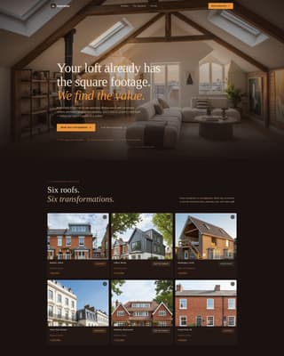 Appraise - Immersive Loftconversion Landing Page Template