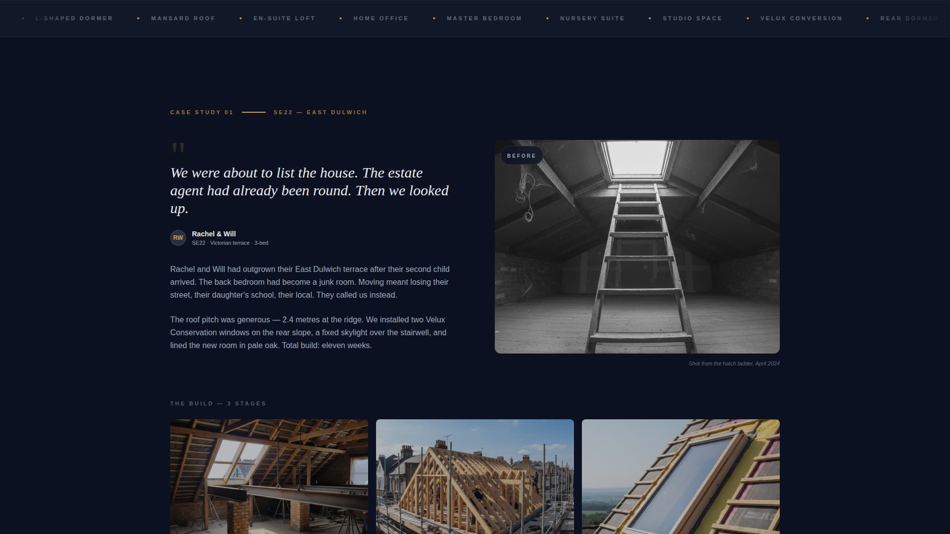 Loftward - Immersive Conversion Landing Page Template