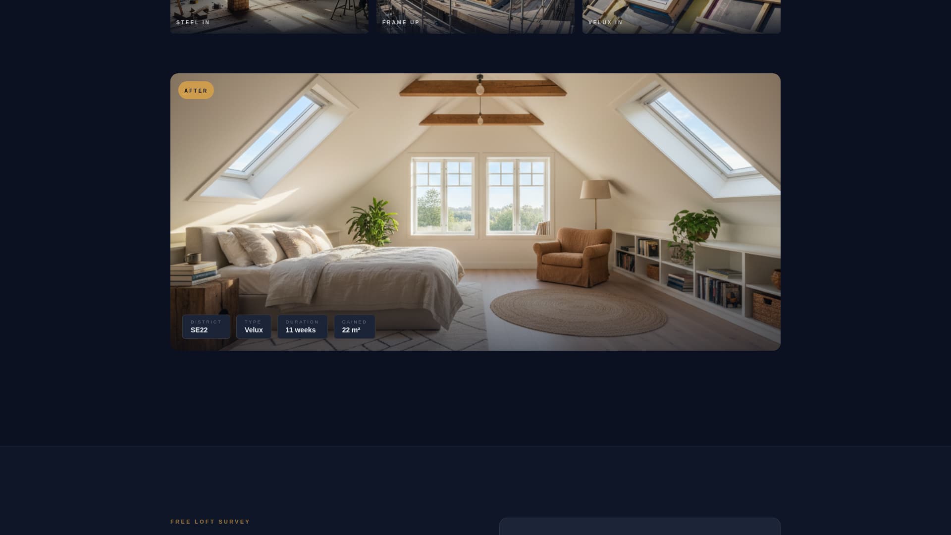 Loftward - Immersive Conversion Landing Page Template