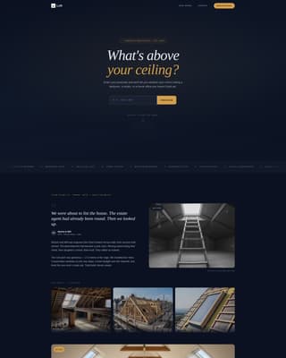 Loftward - Immersive Conversion Landing Page Template