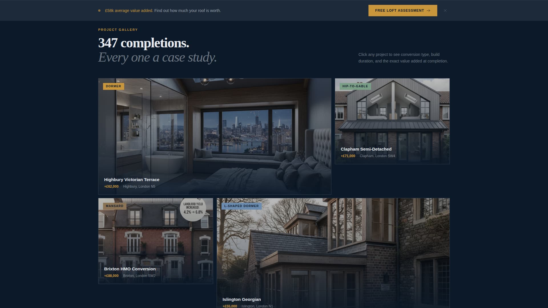 Loftspace - Immersive Conversion Landing Page Template
