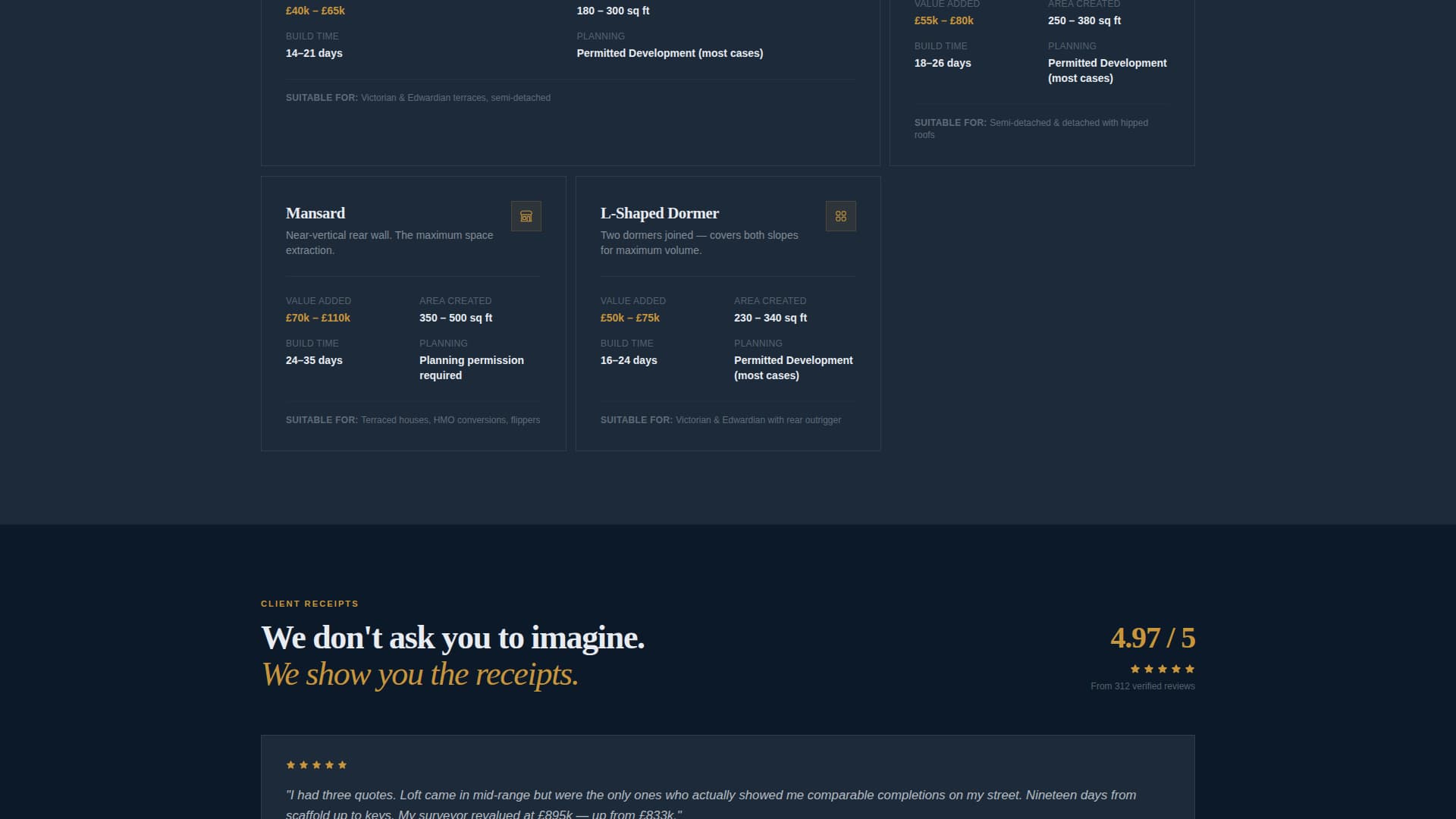 Loftspace - Immersive Conversion Landing Page Template