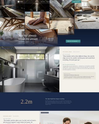 Joists - Trusted Loftconversion Landing Page Template
