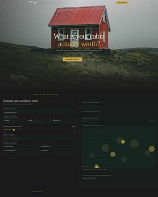 Hewn - Authoritative Logcabinappraiser Landing Page Template