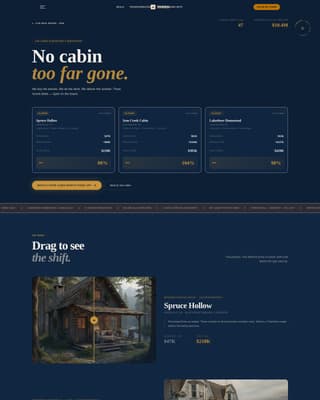 Timber - Transformative Cabinflipper Landing Page Template