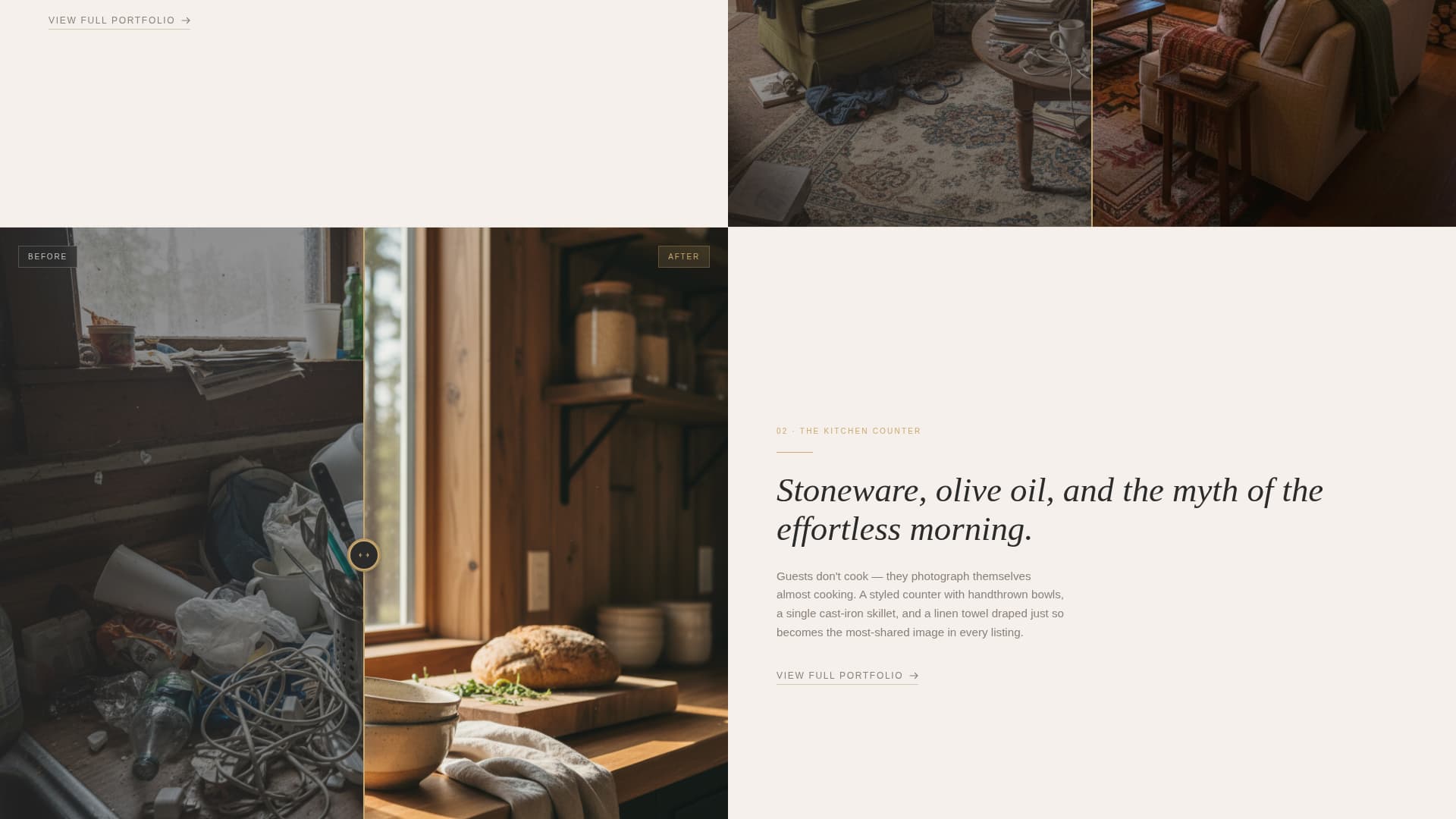 Stagea - Transformative Cabin Landing Page Template