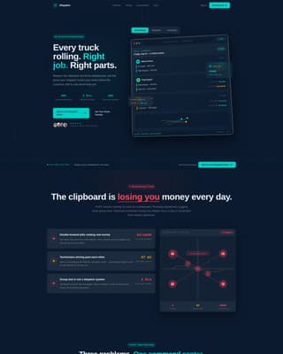 Mobilize — Field Service Landing Page Template