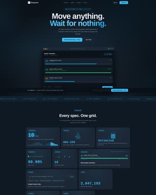 Micro-SaaS & Developer Tools Professional Website Template