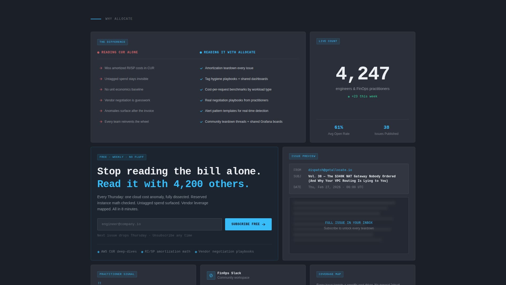 FinOps Technology Professional Website Template