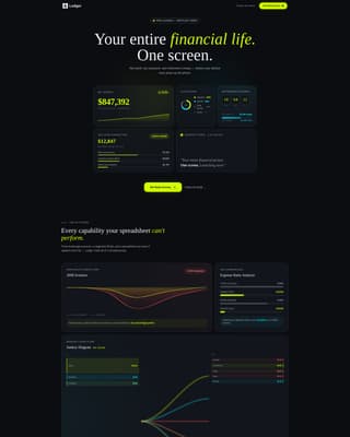 Financial Advisory Platform Pre-Launch Website Template