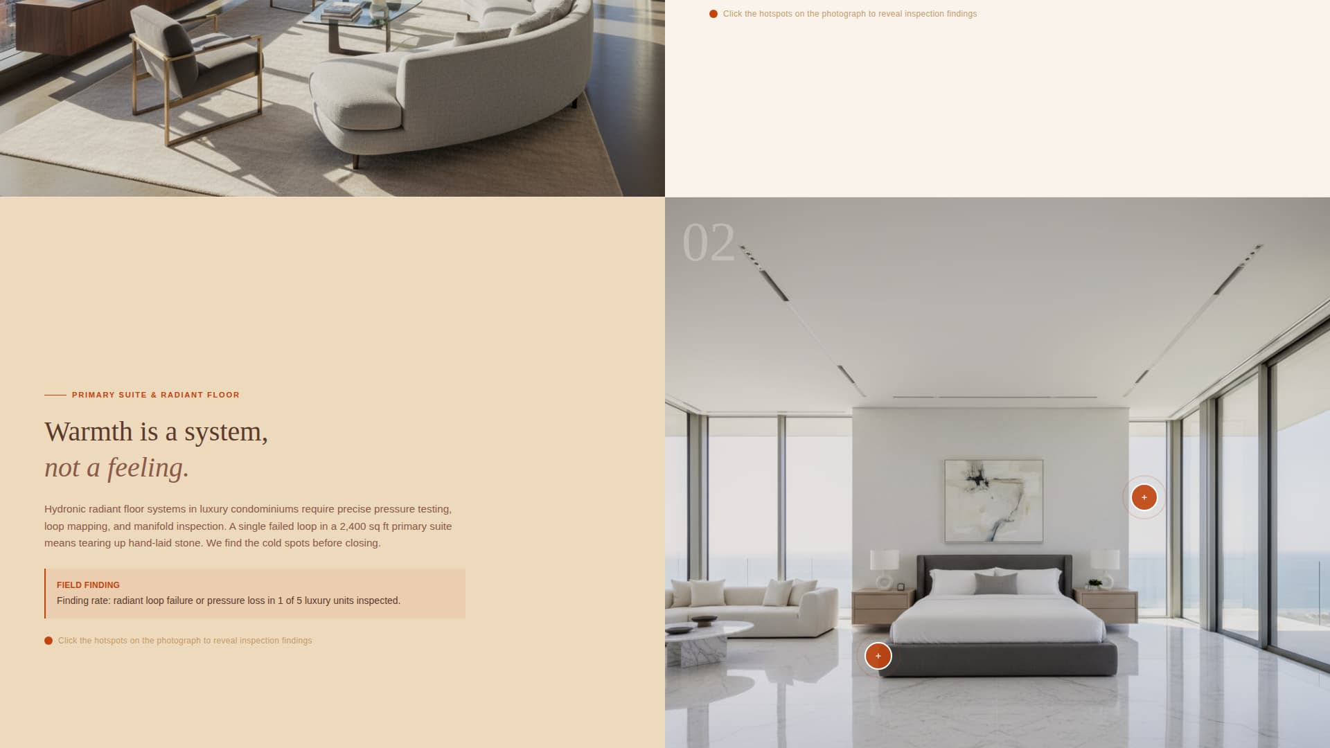 Inspect - Precision Condo Landing Page Template
