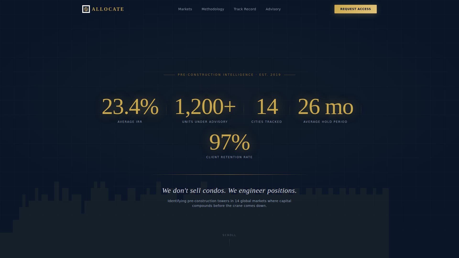 Allocate - Elite Condoinvestment Landing Page Template