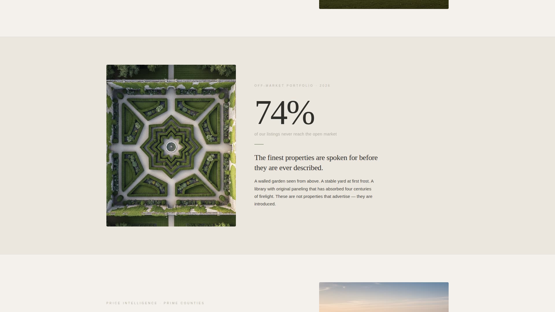 Estate - Prestigious Brokerage Landing Page Template