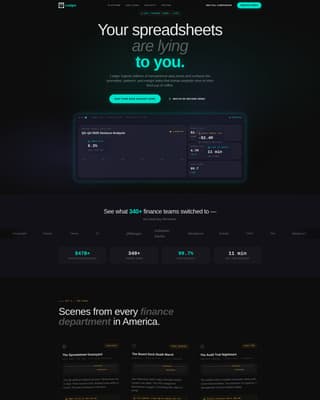 AI for Financial Privacy Policy Website Template