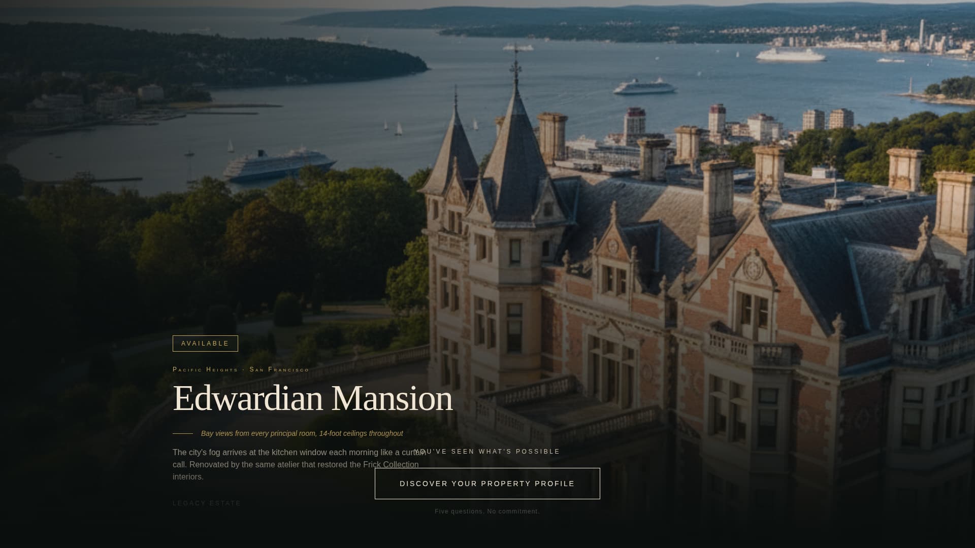 Estate - Exclusive Realty Landing Page Template