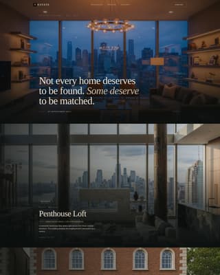 Estate - Exclusive Realty Landing Page Template