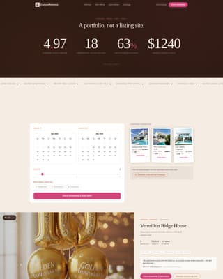 Canyon - Stunning Vacation Landing Page Template
