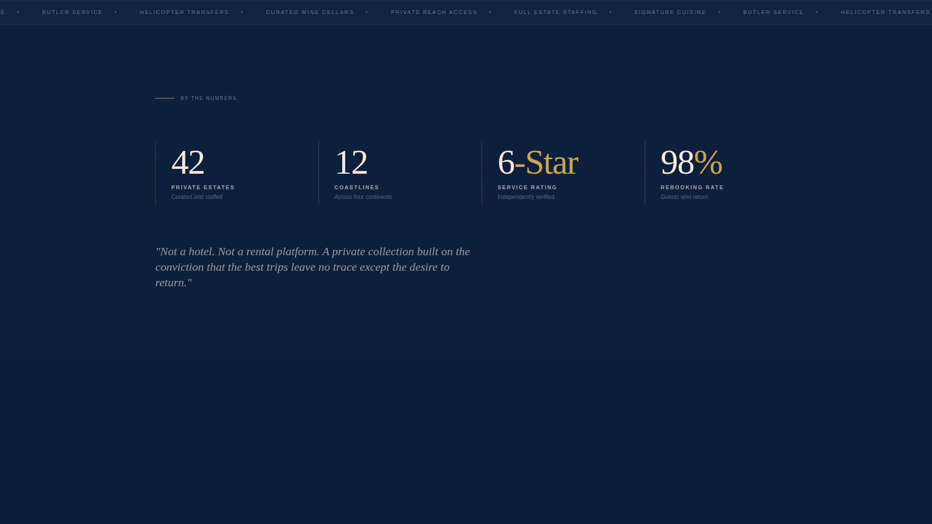 Villaestates - Exclusive Vacationrental Landing Page Template