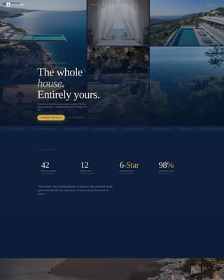 Villaestates - Exclusive Vacationrental Landing Page Template
