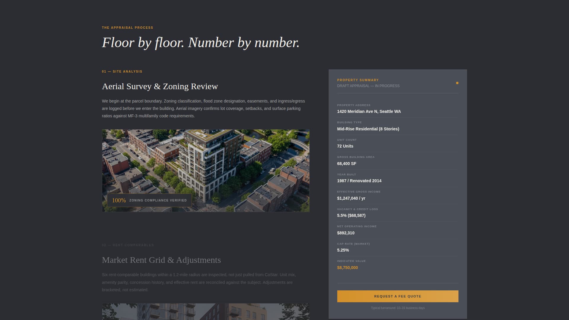 Benchmark — Trusted Appraiser Comparison Landing Page Template