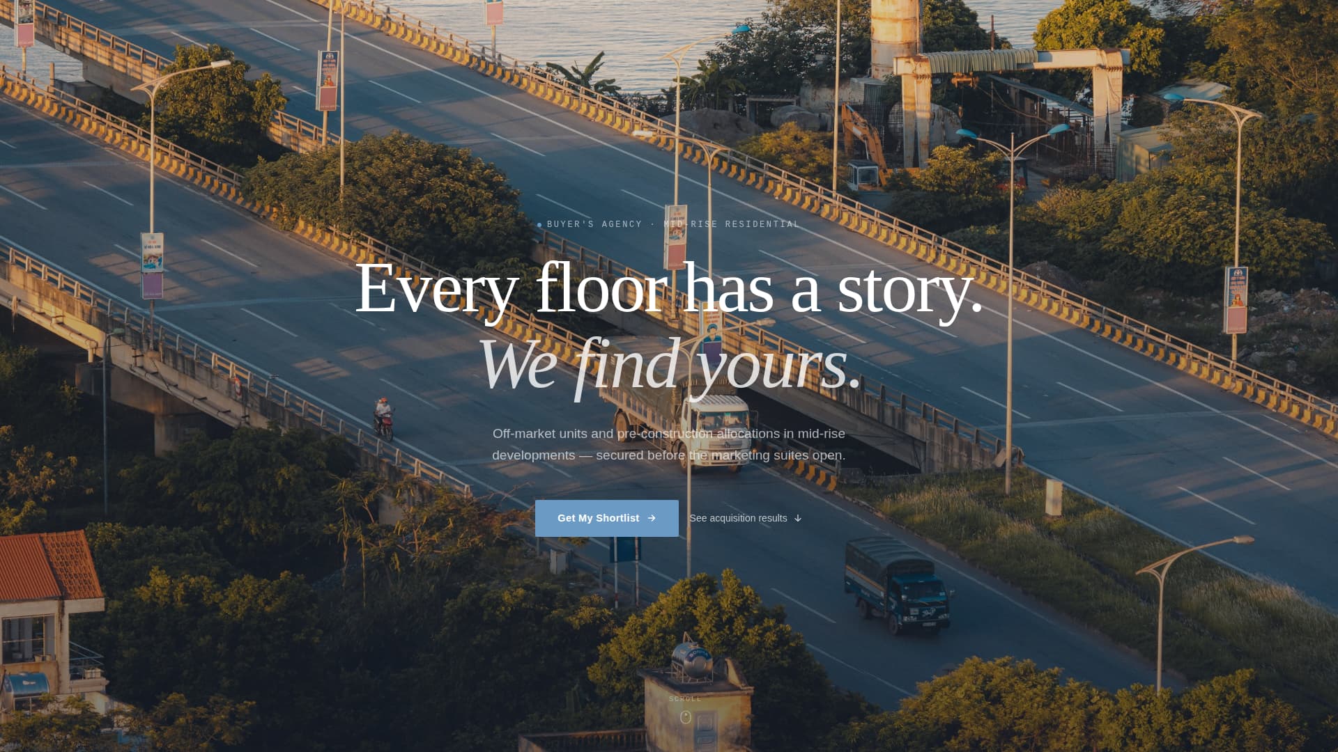 Elevate - Precision Midrise Landing Page Template