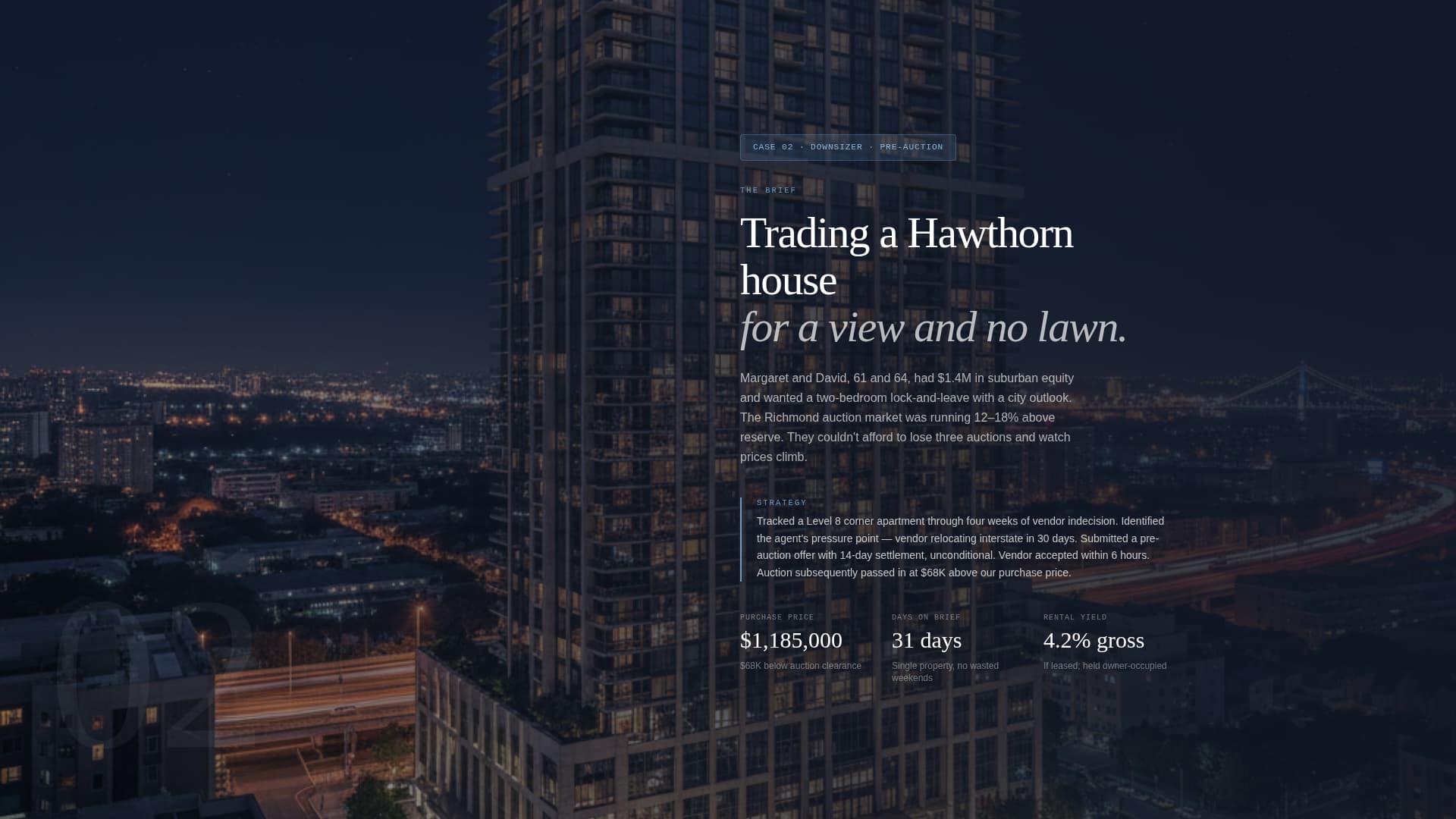 Elevate - Precision Midrise Landing Page Template