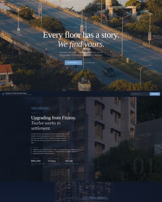 Elevate - Precision Midrise Landing Page Template