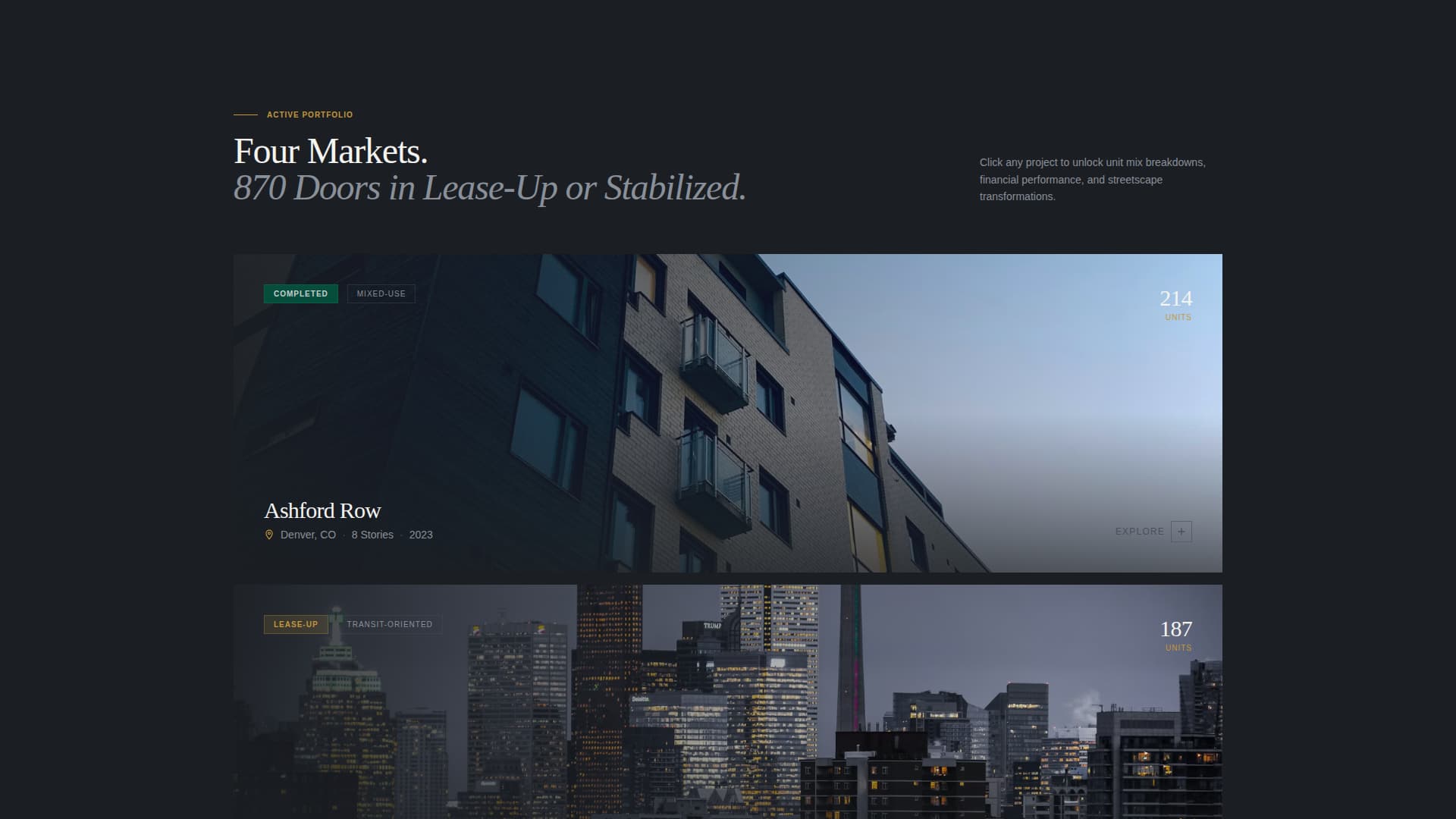 Midrise - Precision Developer Landing Page Template