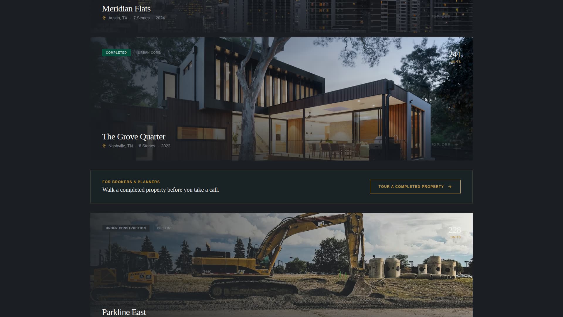 Midrise - Precision Developer Landing Page Template