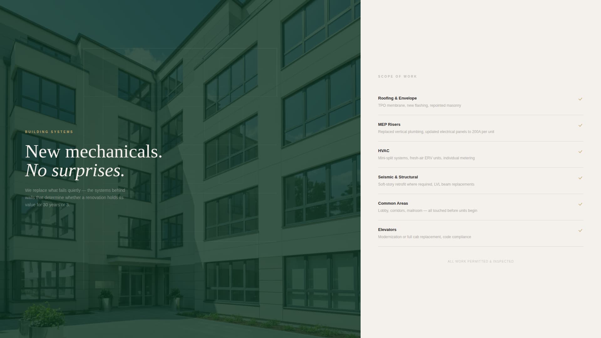 Turnkey - Refined Multifamily Landing Page Template