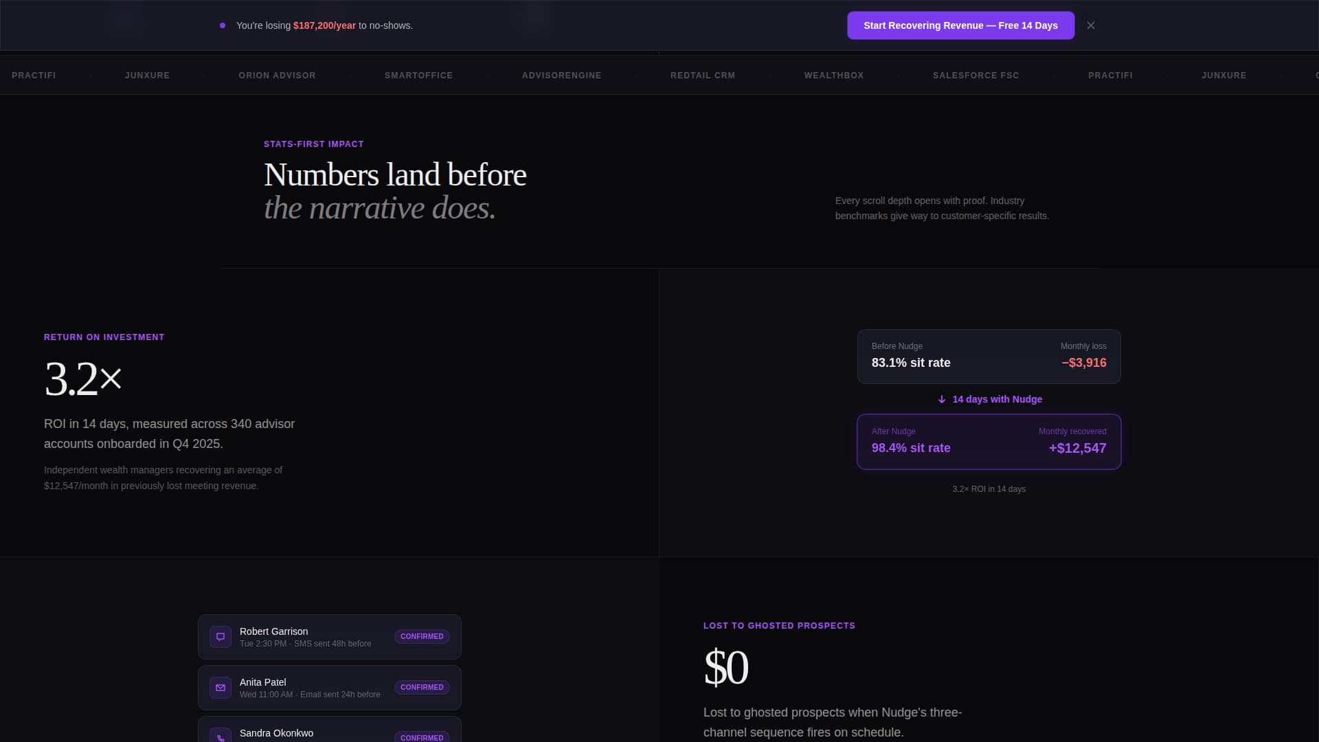 Nudge - Powerful Appointment Landing Page Template