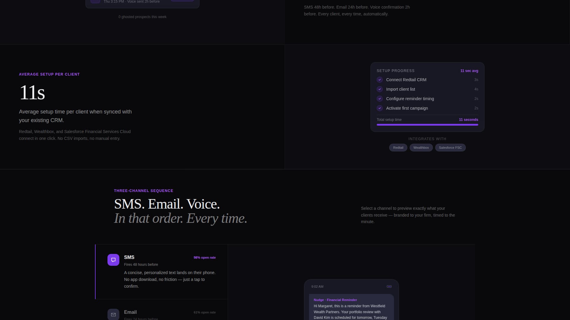 Nudge - Powerful Appointment Landing Page Template