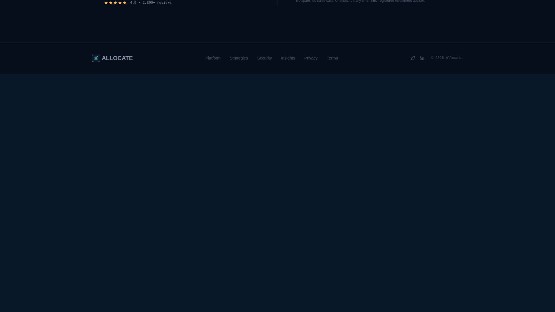 Financial Services Software Portfolio Website Template