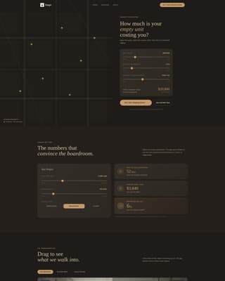 Stager - Immersive Residential Landing Page Template