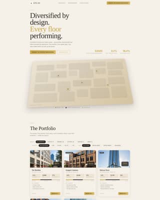 Atlas - Premium Mixeduse Landing Page Template
