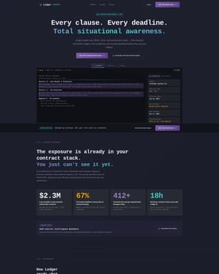 Financial Services Software Privacy Policy Website Template