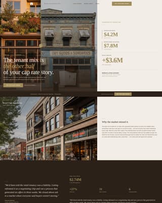 Listing - Executive Mixeduse Landing Page Template